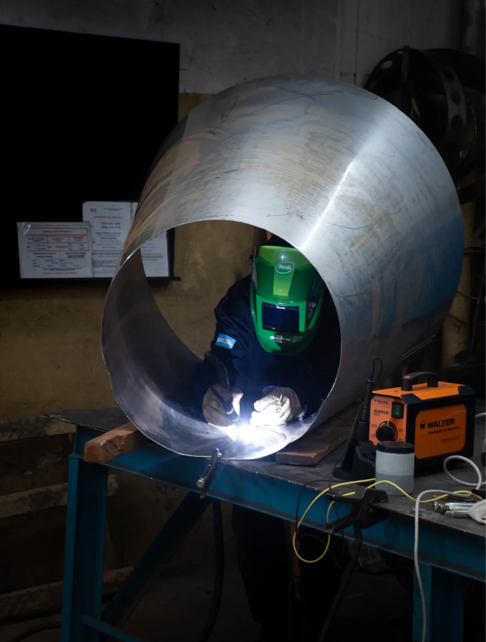 Soldadura Spray Dryer