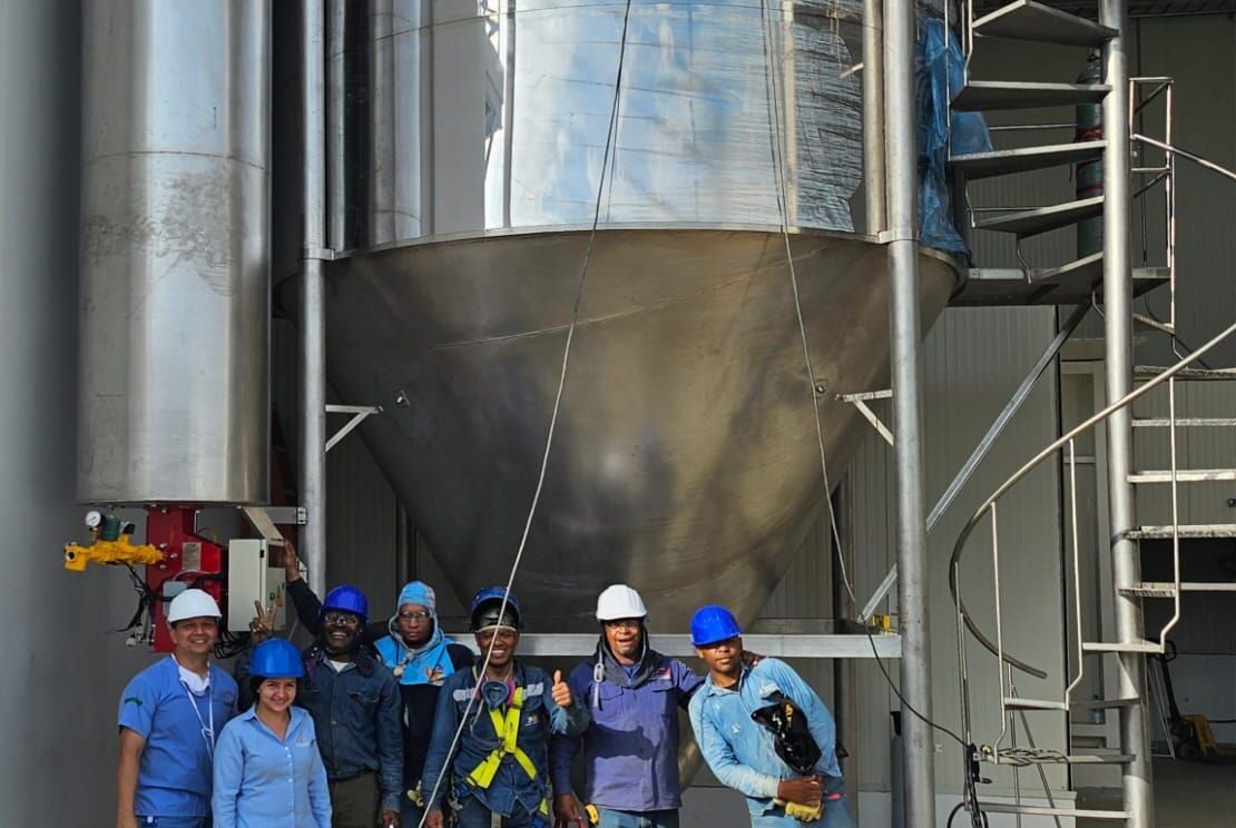 Puesta en marca spray dryer