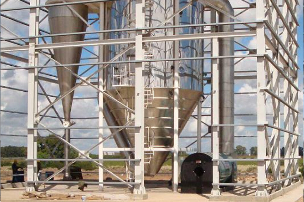 Secado spray en la industria frigorífica