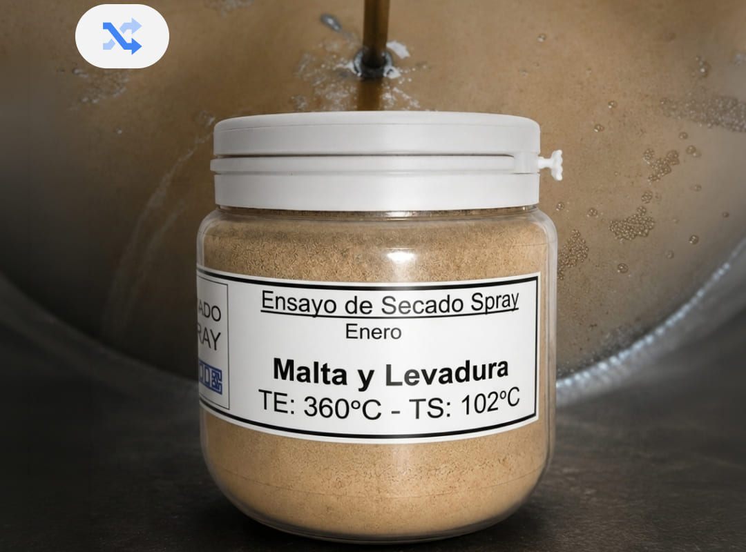 Secado spray de levaduras cerveceras: de efluente a oportunidad
